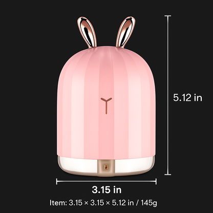 Ultrasonic Air Humidifier with 7-Color Breathing Lights