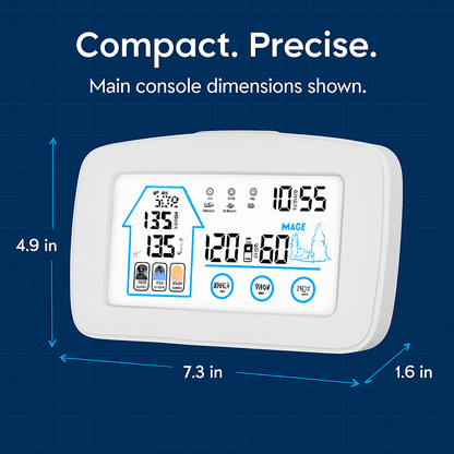 Wireless Weather Station: Indoor/Outdoor Temp & Humidity