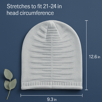 Knit Beanie Hat for Winter: Soft, Slouchy Comfort