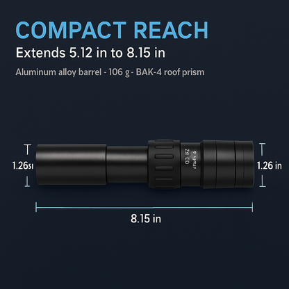 Zoom Monocular Telescope for Phone Photography