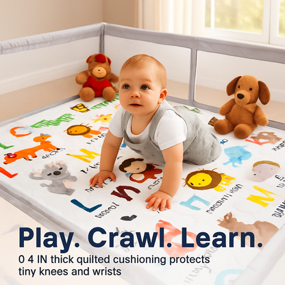 Baby Play Mat Non-Slip for Crawling and Learning