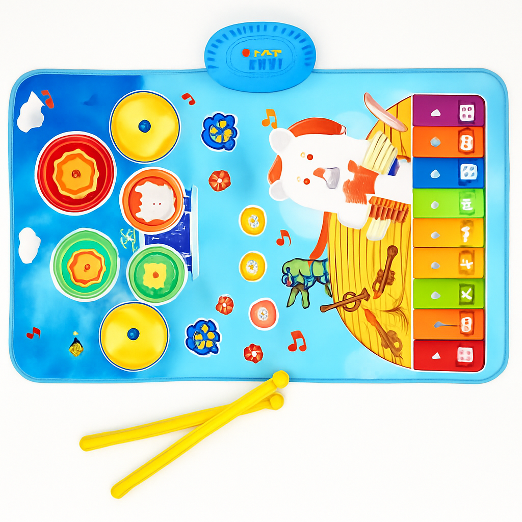 Baby Musical Mat with 55 Sounds for Toddlers