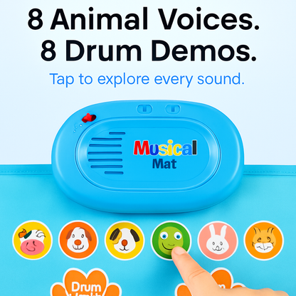 Baby Musical Mat with 55 Sounds for Toddlers