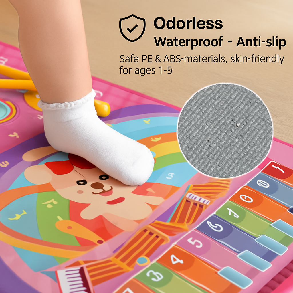 Baby Musical Mat with 55 Sounds for Toddlers