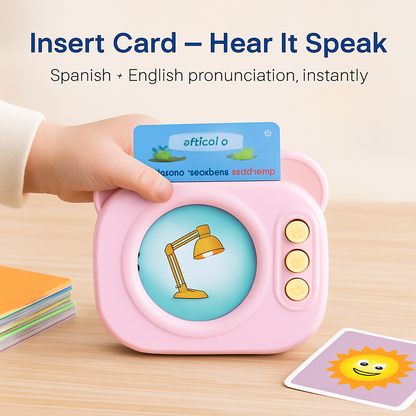 Spanish-English Bilingual Talking Flash Cards