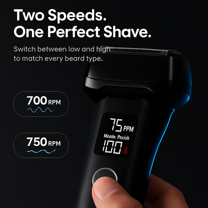 Electric Foil Face Shaver with 5 Precision Blades