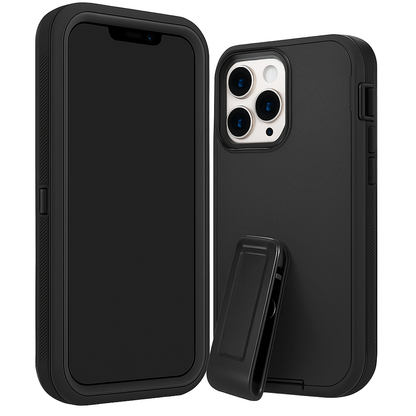 Shockproof Phone Case: All-Round Protection with Belt Clip
