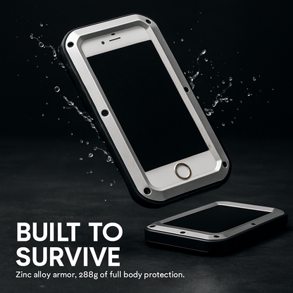 Rugged Shock-Resistant Hybrid Full Cover Case For iPhone 6 Plus