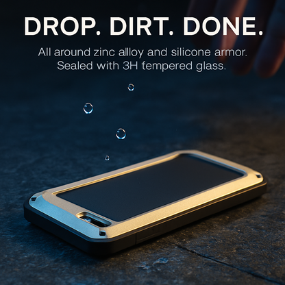 Rugged Shock-Resistant Hybrid Full Cover Case For iPhone 7 Plus