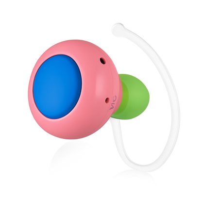 Mini Stereo Wireless Headset Pink Color for Hands-Free Calls
