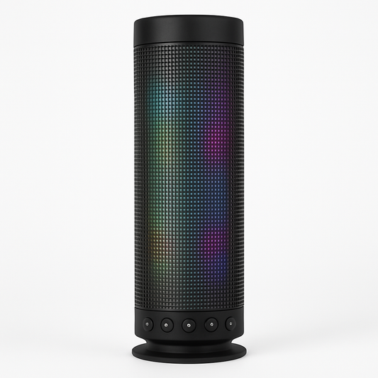 rainbow LED portable wireless speaker
