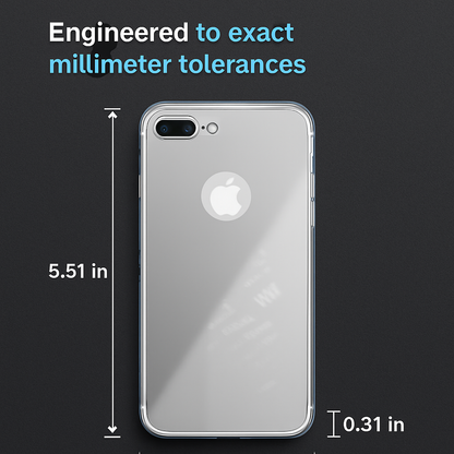 Slim Shock-resistant Mirror Case For iPhone 7