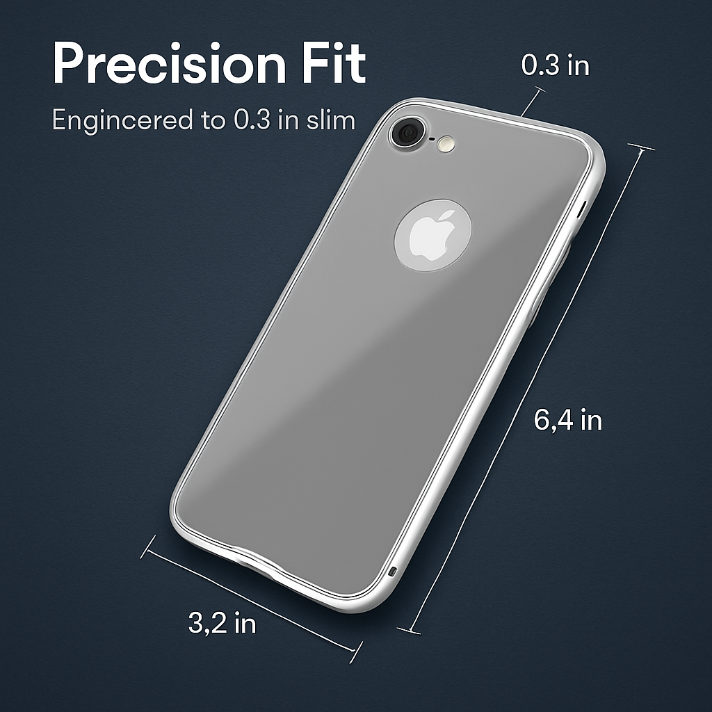 Slim Shock-resistant Mirror Case For iPhone 7 Plus