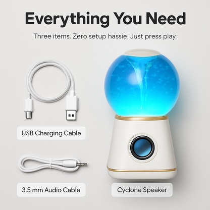 Cyclone Speaker: Immersive Wireless Speaker with Light Show