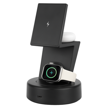3-in-1 MagSafe Wireless Charger with RGB Lighting