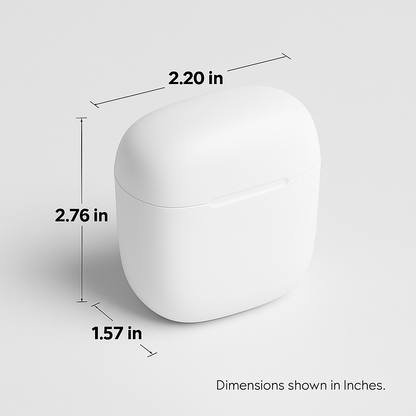 Open Ear Wireless Earbuds with Charging Case