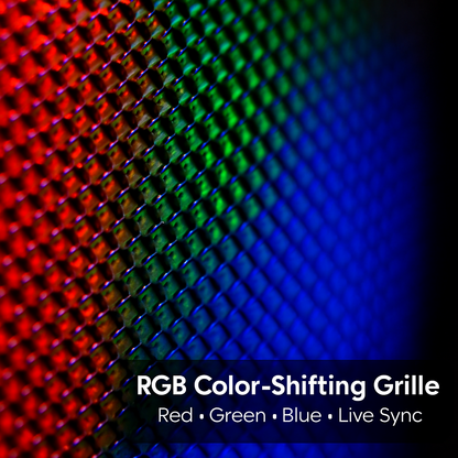 Portable Wireless Party Speaker with RGB Lights
