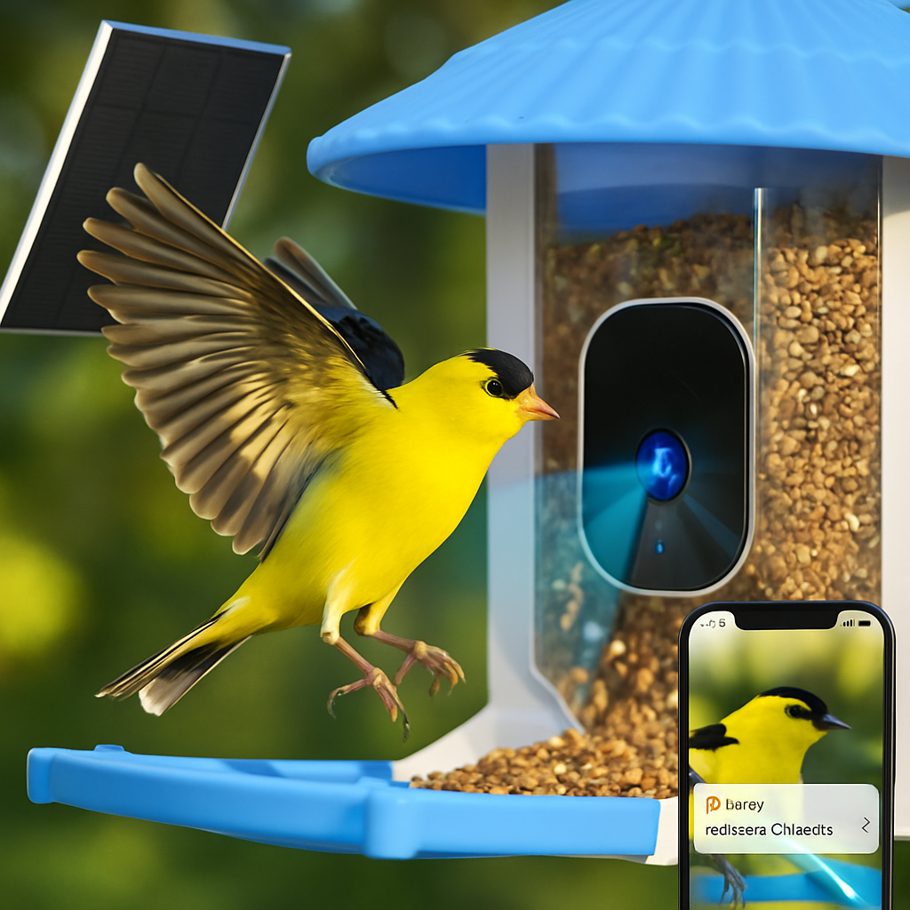 Bird Feeder Camera with AI Bird Identification