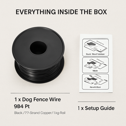 Underground Dog Fence Boundary Wire for Yard Containment