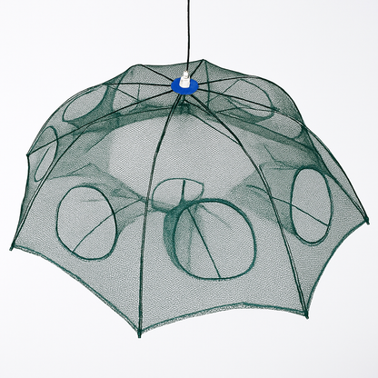 Foldable Fishing Bait Net Trap for Crab, Shrimp & Minnow