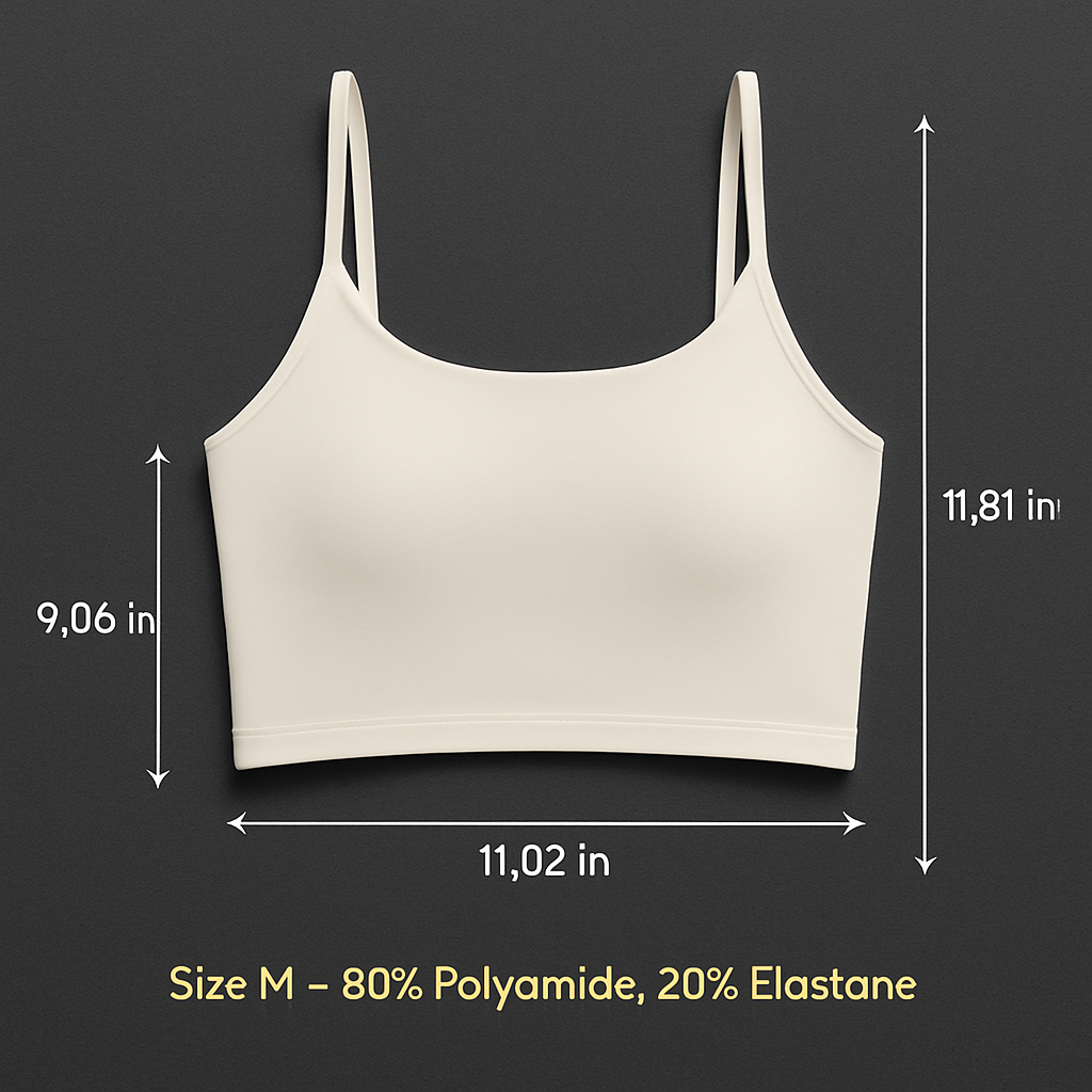 Women Sport Bras with Removable Pads, Low-Impact Square Neck