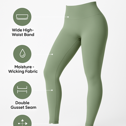 Women's High Waist Leggings with Tummy Control