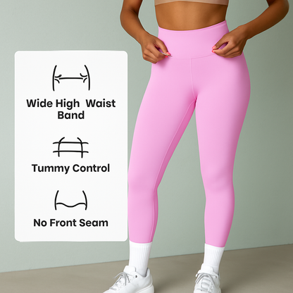 Women's High Waist Leggings with Tummy Control