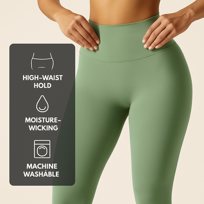 Women's High Waist Leggings with Tummy Control