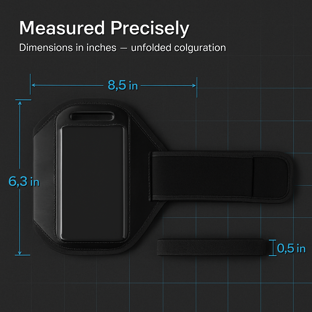 Phone Armband Case Adjustable Sweat-Resistant for Running