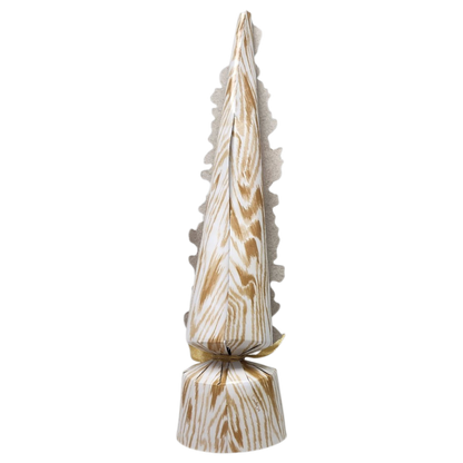 White Christmas 10" Luxury Cone Crackers - 8 per box