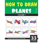How to Draw Planes for Kids - Volume 1 - Paperback