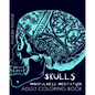 Skulls Mindfulness Meditation Adult Coloring Book - Paperback