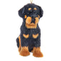 Furry Dog Ornament - Rotweiler
