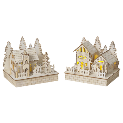 Enchanted Winter Village Building -