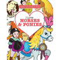 I Love Horses & Ponies ( Crazy Colouring for Kids) - Paperback