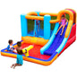 Giant Bounce House Water Slide with Pool Area