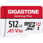 Gigastone 512GB MicroSDXC Memory Card with Adapter  (Refurbished)
