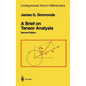 A Brief on Tensor Analysis - Hardcover