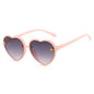 Girls Sunglasses UV Protection Heart Shaped Little Bee Decor Sunshade Glasses