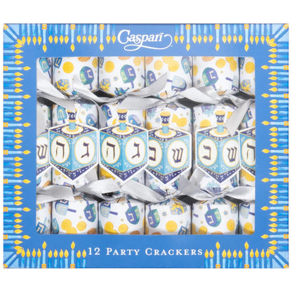 Dreidel, Dreidel, Dreidel Celebration Crackers - includes 12 Celebration Crackers