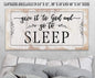 Give It To God and Go To Sleep - Canvas