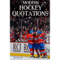 Modern Hockey Quotations - Paperback