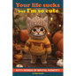 Your Life Sucks but I'm so Cute: Kitty Words of Brutal Honesty. Self Help Funny Book. Gift for Cat Lovers - Paperback