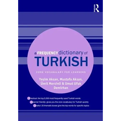 A Frequency Dictionary of Turkish - Paperback