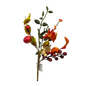 13 inch Faux Autumn Floral Pick With Berries