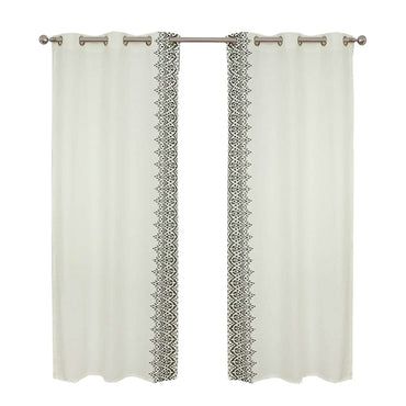 2-Piece Set: Global Capetown Printed Window Panel Pair