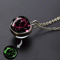 Glow-in-the-Dark Zodiac Pendant Necklace