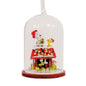Snoopy's Holiday Cloche Ornament