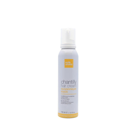 milk_shake Chantilly Hair Cream - Non-Rinsing Foam for Moisturizing & Styling - 5.07 fl oz