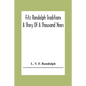 Fitz Randolph Traditions; A Story Of A Thousand Years - Paperback